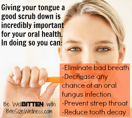 WellBitten Wellness Tip: Health Benefits of Tongue Brushing