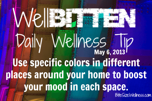 WellBitten Wellness Tip: Paint your Home to Change your Mood