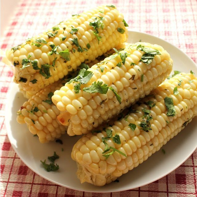 Coconut and Lime Corn on the Cob