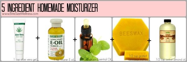 DIY Beauty Recipes: 5 ingredient moisturizer 2