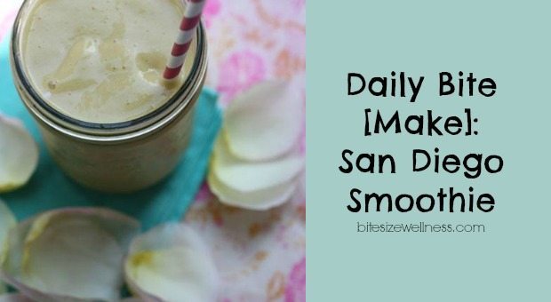 Daily Bite San Diego Smoothie Recipe