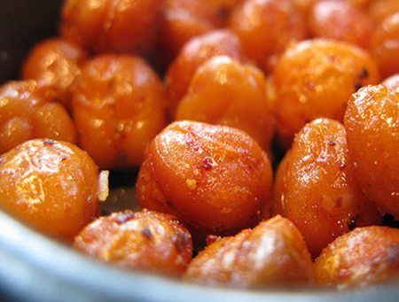 French Fry Recipe: roasted chick peas