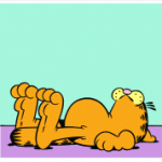 Garfield Comic July 19, 2004 – Garfield Exercising