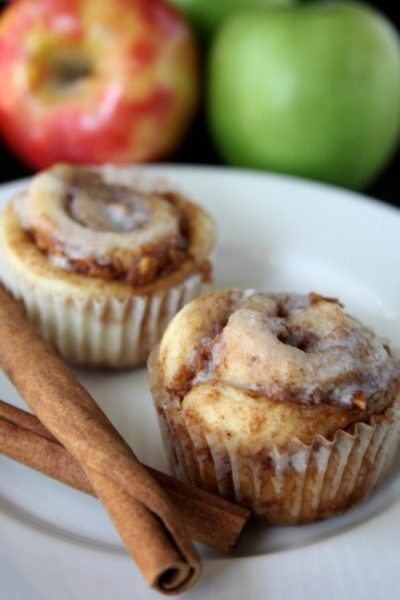 Apple Cinnamon Roll Muffins for Top 10 Fall Apple Recipes