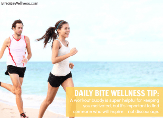 Daily Bite Wellness Tip - Workout Buddies - Gym Motivation