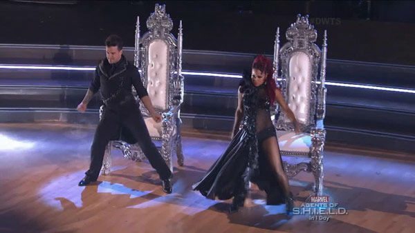 Dancing With The Stars Week 2 - Christina Milian Mark Ballas - Paso Doble
