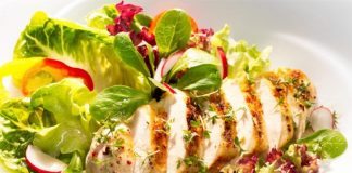 Grilled Chicken Breast - Salad