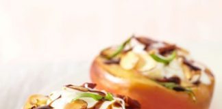 Grilled Nectarines With Mascarpone Cream - Labor Day Grilling Recipes - Grilled Desserts