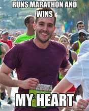 Marathon - Ridiculously Photogenic Guy Meme