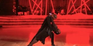 Amber Riley and Derek Hough Tango DWTS Week 4 Season 17