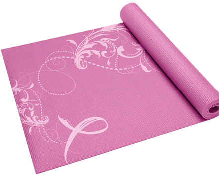 Gaiam Pink Ribbon Yoga Mat