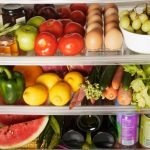 Healthy Food in Stocked Refrigerator