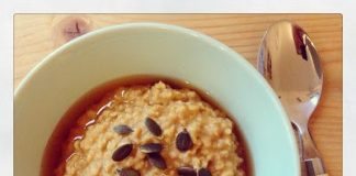 pumpkin pie oatmeal