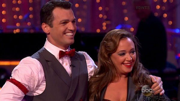 Leah Remini and Tony Dovolani - DWTS week 6 - Quickstep
