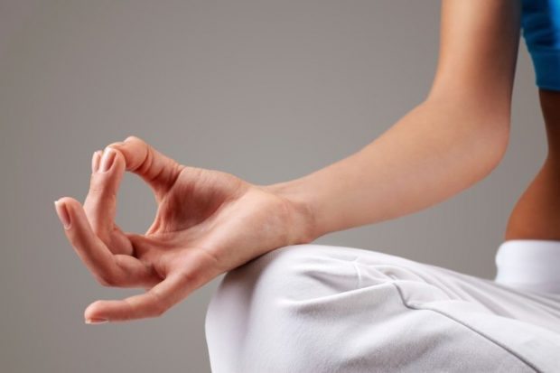 Meditation Woman in Yoga Pose