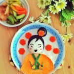 Mulan food art for Lee Samantha