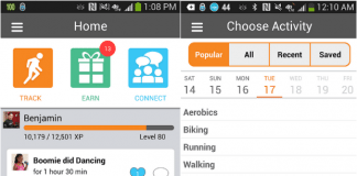 Nexercise App Review Screenshot