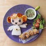 Princess Leia Food Art For LEe Samantha