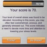 app review stress checker iphone screenshot 2