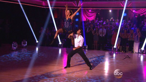 Corbin Bleu and Karina Smirnoff Dancing With The Stars Week 8 Argentine Tango