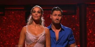 Dancing With The Stars Episode 9 Elizabeth and Val eliminated