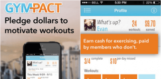 Gympact App Screenshots