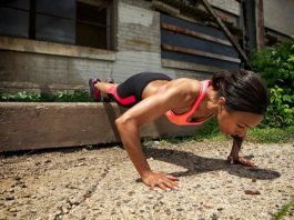 Push Ups High Intensity Interval Training Exercise