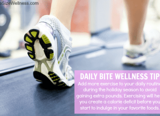 daily bite wellness tip holiday excerise