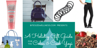 Bite Size Wellness Holiday Gift Guide for Yogis Yoga Lover Gifts