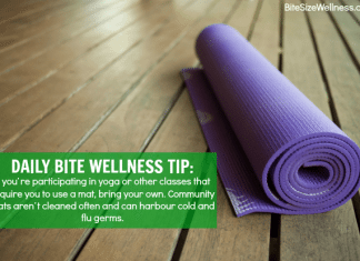 daily bite wellness tip dirty mats
