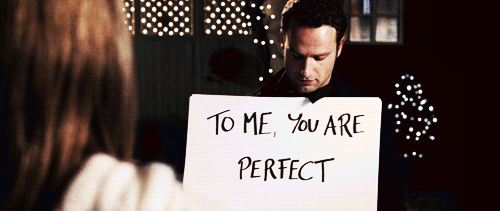 Love Actually To Me You Are Perfect GIF