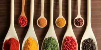 Spices on Spoons