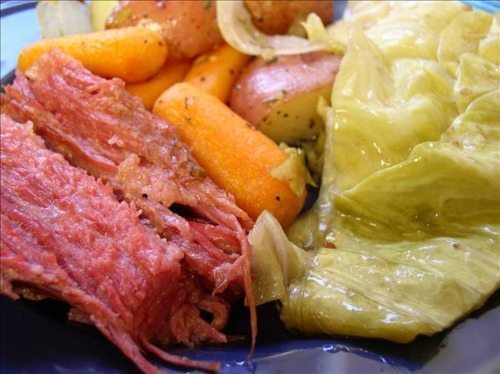 Corned Beef and Cabbage for Dinner and a Movie St. Patty's Day
