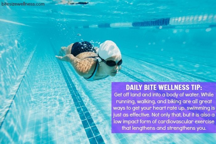 Daily Bite Wellness Tip Swimming Benefits