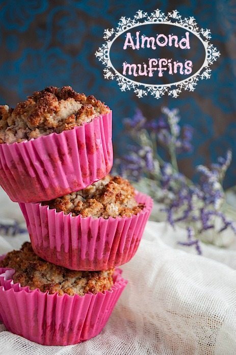 almond muffins gourmatine recipe