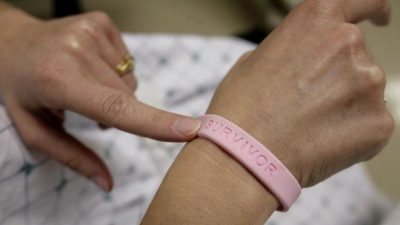 breast cancer survivor wristband