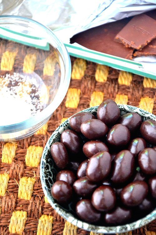 dark chocolate covered almonds recipe the healthy apple