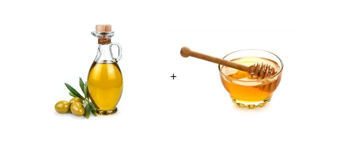 olive oil and honey hair masks
