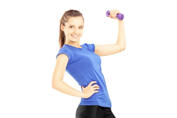 woman weight lifting benefits