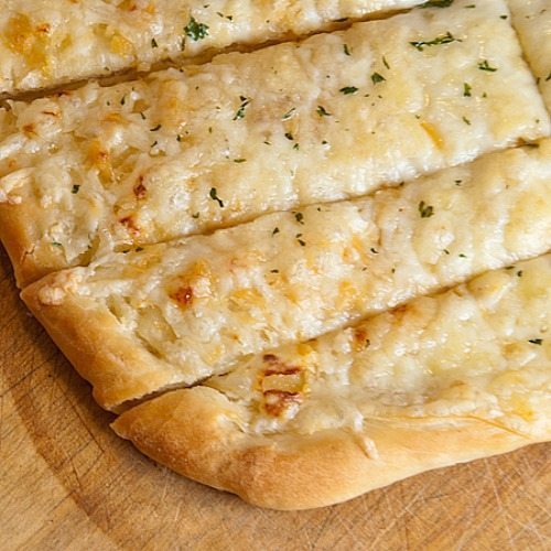 Cheesy Garlic Breadsticks for Dinner and a Movie Neighbors