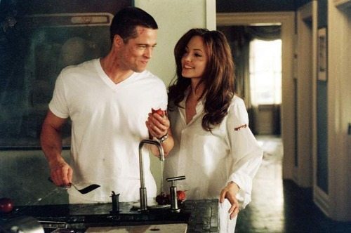 Mr. and Mrs. Smith for Dinner and a Movie Angelina Jolie.jpg