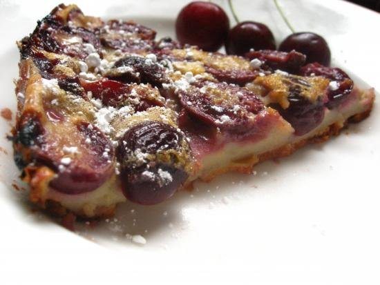  Cherry Clafouti (via Pop Sugar) Dinner and a Movie Couture Cooking