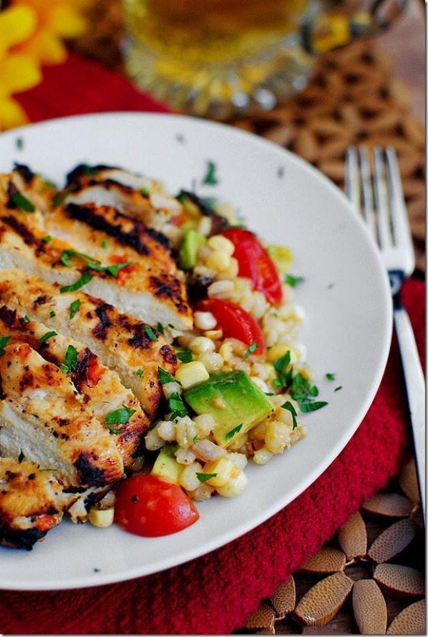 Grilled Chicken and Barley Corn Salad for DinnerMovie Coming of Age