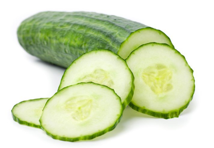 sunburn relief cucumbers