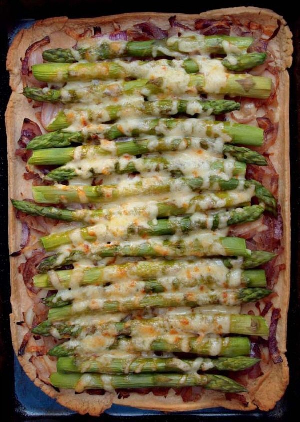 Asparagus Appetizer for Dinner and a Movie Fight Club