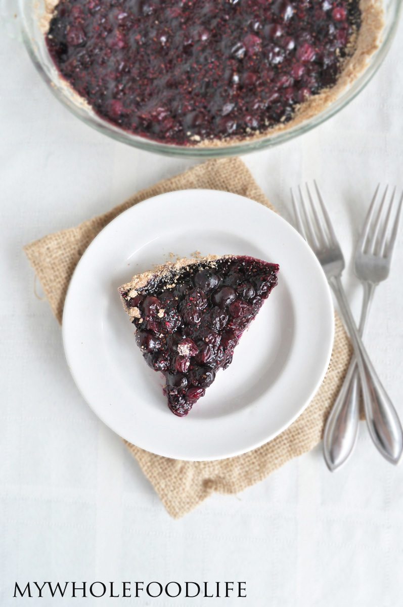 healthy pie recipes blueberry pie