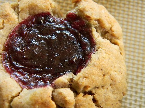 gluten free thumbprint cookies